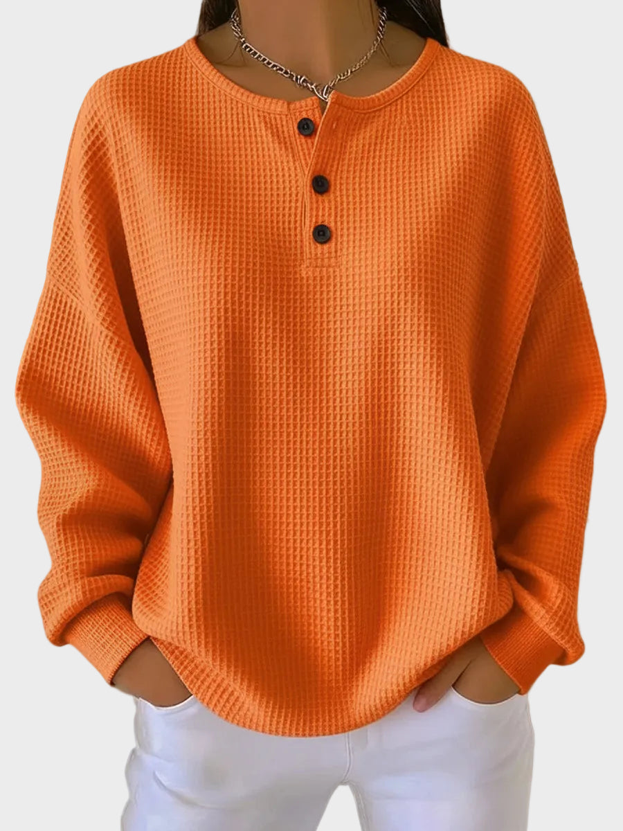 Olivia – Oversize stickad tröja