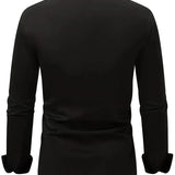 Camisa elegante de algodón premium para Hombre