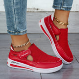 Ventilerande Slip-On Sneakers med stabil passform