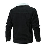 Chaqueta de Forro Polar Casual Bosque