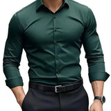 Camisa elegante de algodón premium para Hombre