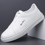 Zapatos de Cuero Slip-On