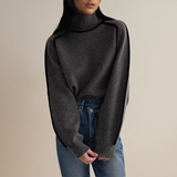 Marjorie | Ribbstickad polotröja