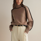 Marjorie | Ribbstickad polotröja