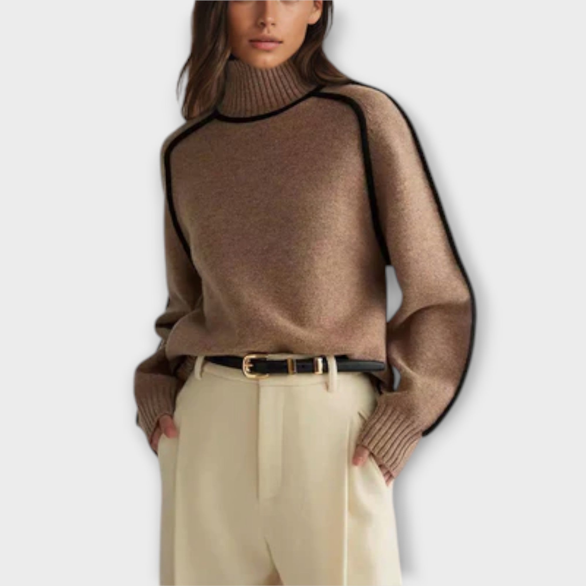 Emilie – Mjuk och elegant polotröja – bild 2
