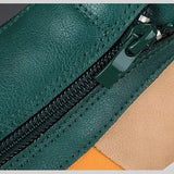 Botas de cuero con cremallera