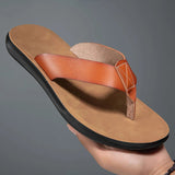 Sandalias de Cuero Casual