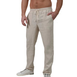 Pantalones de Lino Elegantes