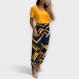Irmelinda - Elegant ensemble av blus och byxor