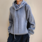Muriel | Oversized polotröja med hög krage