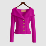 Nikola – Elegant blus med krage
