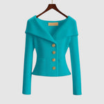 Nikola – Elegant blus med krage – bild 5