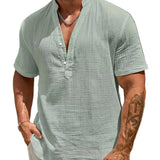 Camisa transpirable de algodón premium para Hombre