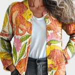 Kiandra™ – Cardigan med tropiskt mönster