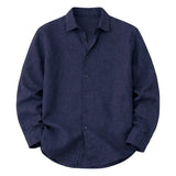 Camisa casual de lino para Hombre – Blanco