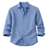Camisa informal de lino para Hombre