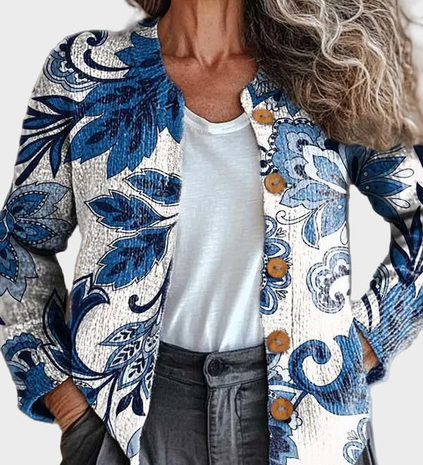Loricel™ – Cardigan med blommönster