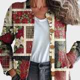 Frostine™ – Julcardigan i patchwork