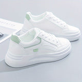 Stilrena vita sneakers med lätt komfort