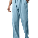 Pantalones cortos de verano de lino casuales
