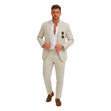 Rafael - Traje Masculino Formal de Lino