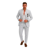 Rafael - Traje Masculino Formal de Lino