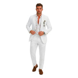 Rafael - Traje Masculino Formal de Lino