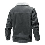 Chaqueta de Forro Polar Casual Bosque