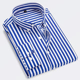 Camisa a rayas de algodón premium para Hombre Auténtico