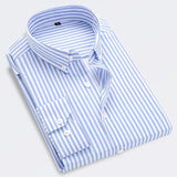 Camisa a rayas de algodón premium para Hombre Auténtico