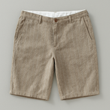 Jakob | Short Efecto Lino de Corte Amplio