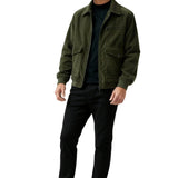 Chaqueta de Pana para Hombre – Verde Militar