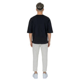Kibo - Pantalones cómodos de algodón ligero