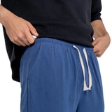 Kibo - Pantalones cómodos de algodón ligero