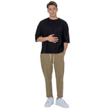 Kibo - Pantalones cómodos de algodón ligero