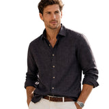 Camisa informal de lino para Hombre