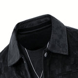 Chaqueta a Cuadros de Ante