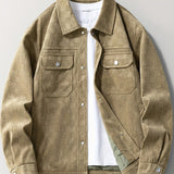 Chaqueta a Cuadros de Ante