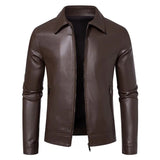 Chaqueta de Cuero Casual Business