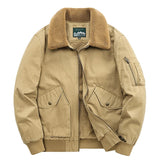 Chaqueta Elegante Acolchada de Algodón