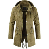 Chaqueta Parka Cargo Larga