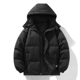 Chaqueta Elegante con Capucha para Hombres