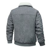 Chaqueta Elegante de Cordón y Fleece