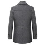 Chaqueta de invierno elegante de lana