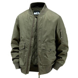 Chaqueta Bomber Elegante de Algodón