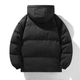 Chaqueta Elegante con Capucha para Hombres