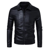 Chaqueta de Cuero Casual Business