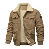 Chaqueta Elegante de Cordón y Fleece