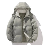 Chaqueta Elegante con Capucha para Hombres