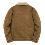 Chaqueta de pana con forro de cachemire